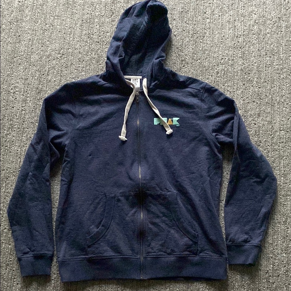 District Navy Blue Hoodie